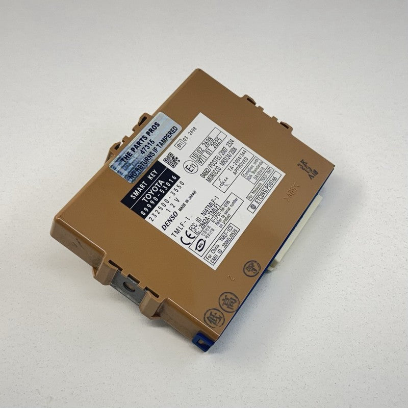 89990-53016 / 89990 53016 / 8999053016 08-09 Lexus IS250 IS350 IS F Smart Keyless Key Less Entry Control Module OEM