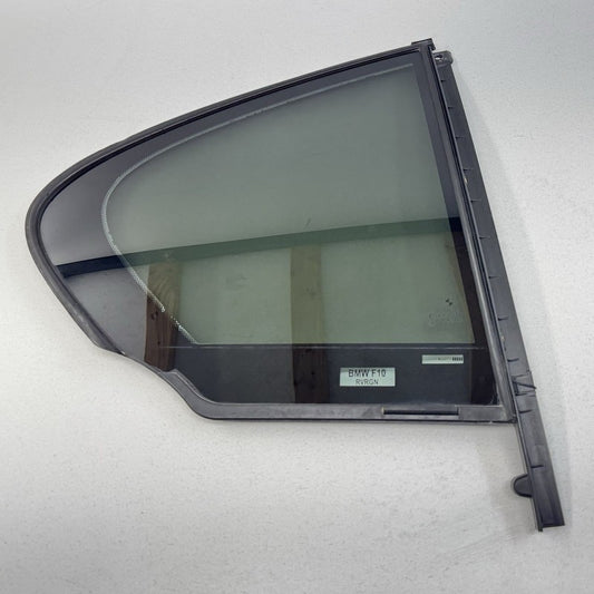 51357311246 11-16 BMW M5 528 535 550 F10 Passenger Right Rear Quarter Panel Window Glass OEM