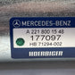 2218001548 / A2218001548 / A 221 800 15 48 1548 07-13 MERCEDES BENZ S550 W221 REAR TRUNK HYDRAULIC PULL DOWN CLOSE PUMP 