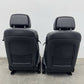 06-10 BMW M6 E63 Front Sport Seat Pair Heated Merino Black Leather OEM