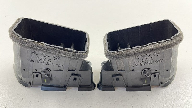 00-09 HONDA S2000 CLUSTER SURROUND PANEL AIR VENT GUIDE TRIM PAIR OEM