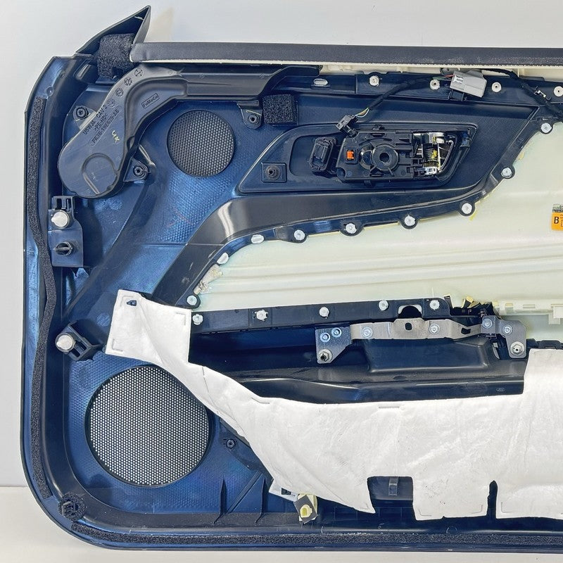 090494017 24-25 FORD MUSTANG GT DRIVER LEFT DOOR PANEL INTERIOR COVER TRIM LEATHER OEM