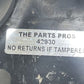  24-25 ACURA INTEGRA TYPE S PASSENGER RIGHT REAR CONTROL ARM SET OF 4 OEM