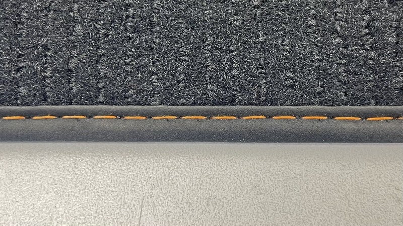 24-25 SUBARU CROSSTREK LIMITED CARPET FLOOR MAT SET WITH ORANGE STITCHING OEM