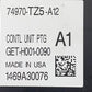 74970-TZ5-A12 / 74970 TZ5 A12 / 74970TZ5A12 17-20 ACURA MDX POWER LIFTGATE TAILGATE CONTROL MODULE 74970-TZ5-A12 OEM