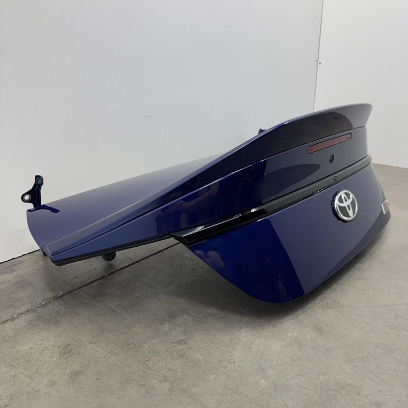 22-25 TOYOTA GR86 PREMIUM TRUNK LID COMPLETE W/ DUCKBILL SPOILER TRUENO BLUE OEM