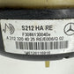 10-18 Mercedes W212 W218 CLS550 E550 Right Rear Air Suspension Bag Sho