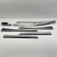 8 051 335 11-16 BMW M5 528 535 550 F10 Interior Trim Set Aluminum Silver Dash & Doors OEM