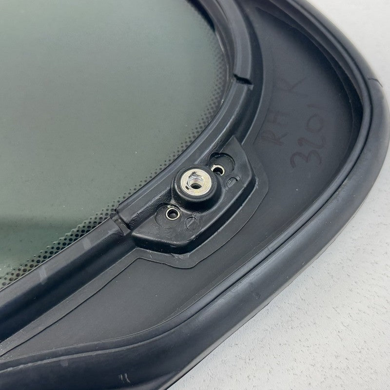 51357311246 11-16 BMW M5 528 535 550 F10 Passenger Right Rear Quarter Panel Window Glass OEM