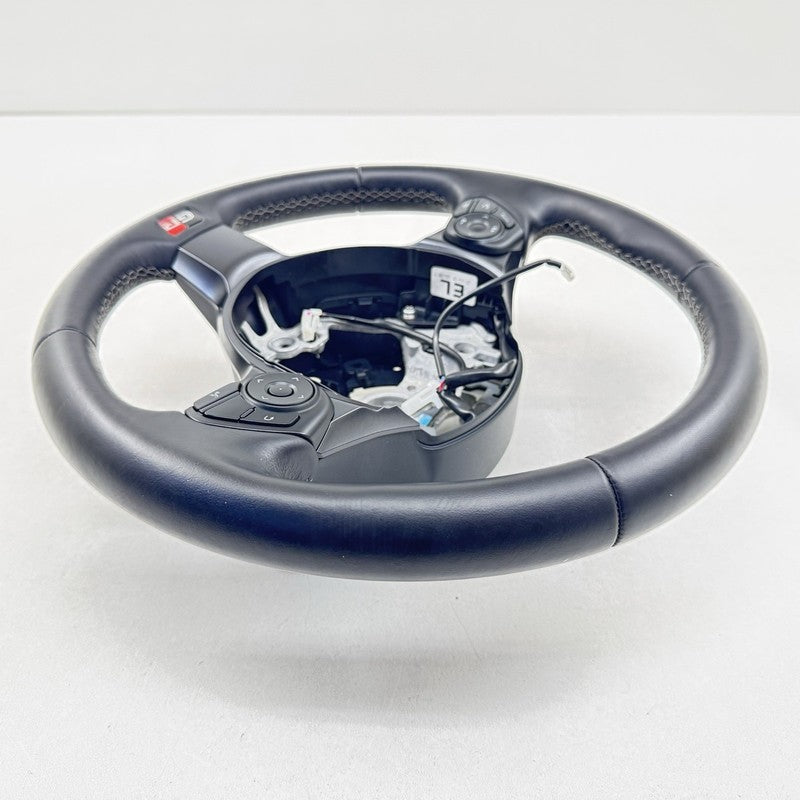 22-25 Toyota GR86 Driver Steering Wheel Leather Black OEM