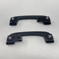11-16 BMW M5 528 535 550 F10 Interior Headliner Roof Grab Handle Set Black OEM