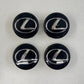 71A104-0010 / 71A104 0010 / 71A1040010 Lexus F Sport Black 62mm Wheel Center Cap Rim Hubcaps 71A104-0010 Set of 4 OEM