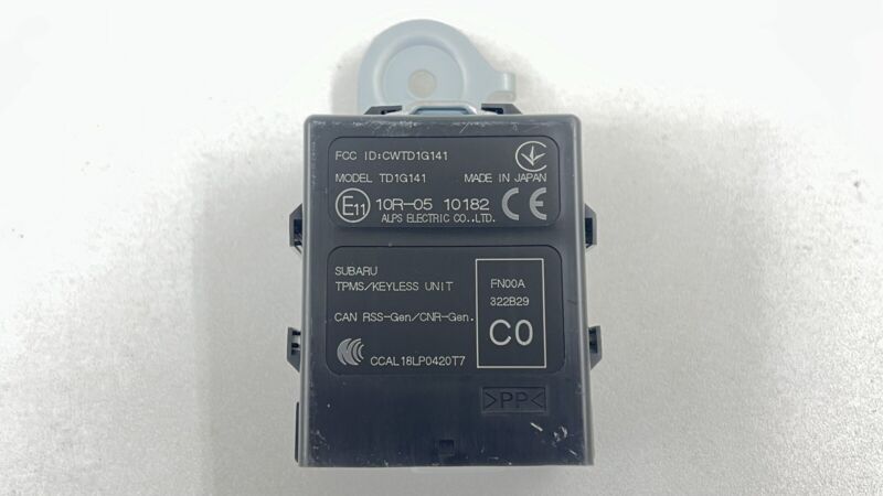  24-25 SUBARU CROSSTREK ANTITHEFT KEYLESS ENYRY TPMS MODULE OEM