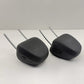 18-24 BMW G01 X3 Front Seat Headrest Head Rest Pair Left & Right Black