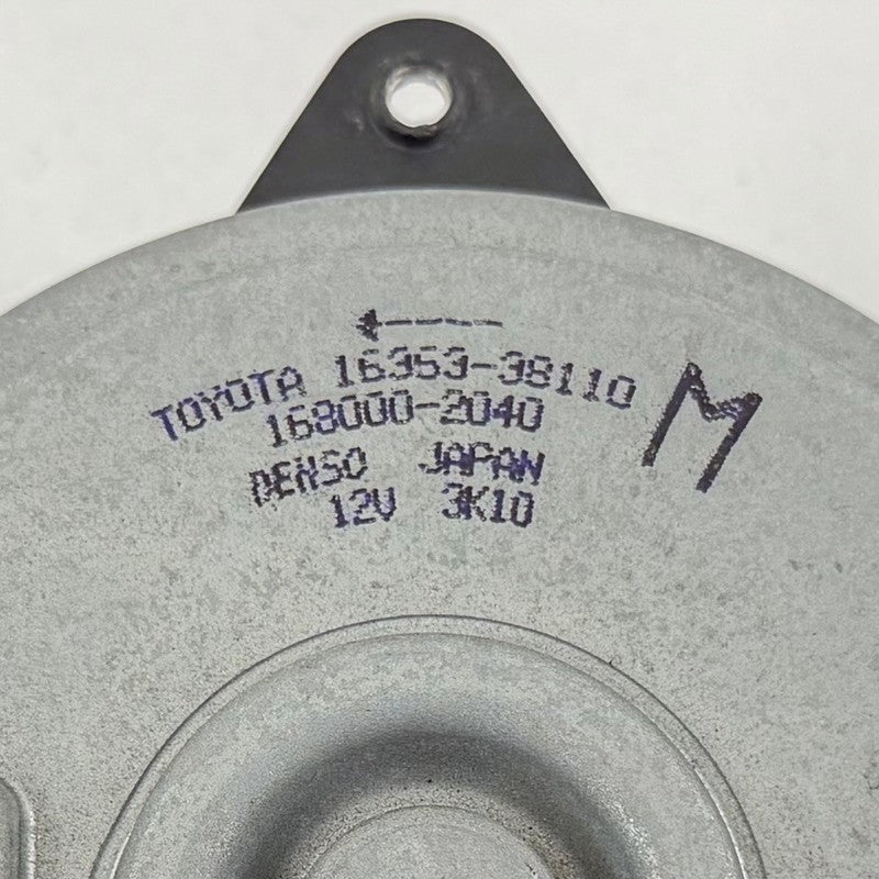 16363-38110 / 16363 38110 / 1636338110 08-14 Lexus IS F Front Radiator Cooling Fan Motor 16363-38110 OEM