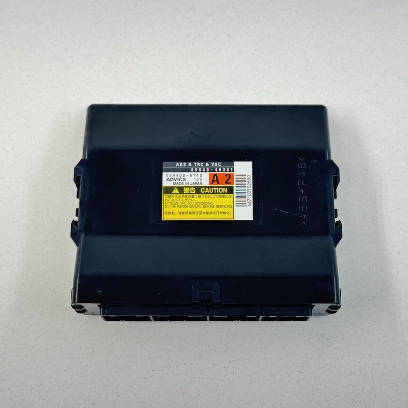 89540-48381 / 89540 48381 / 8954048381 11-13 Toyota Highlander Anti Skid Traction Module ABS TRC VSC 89540-48381 OEM