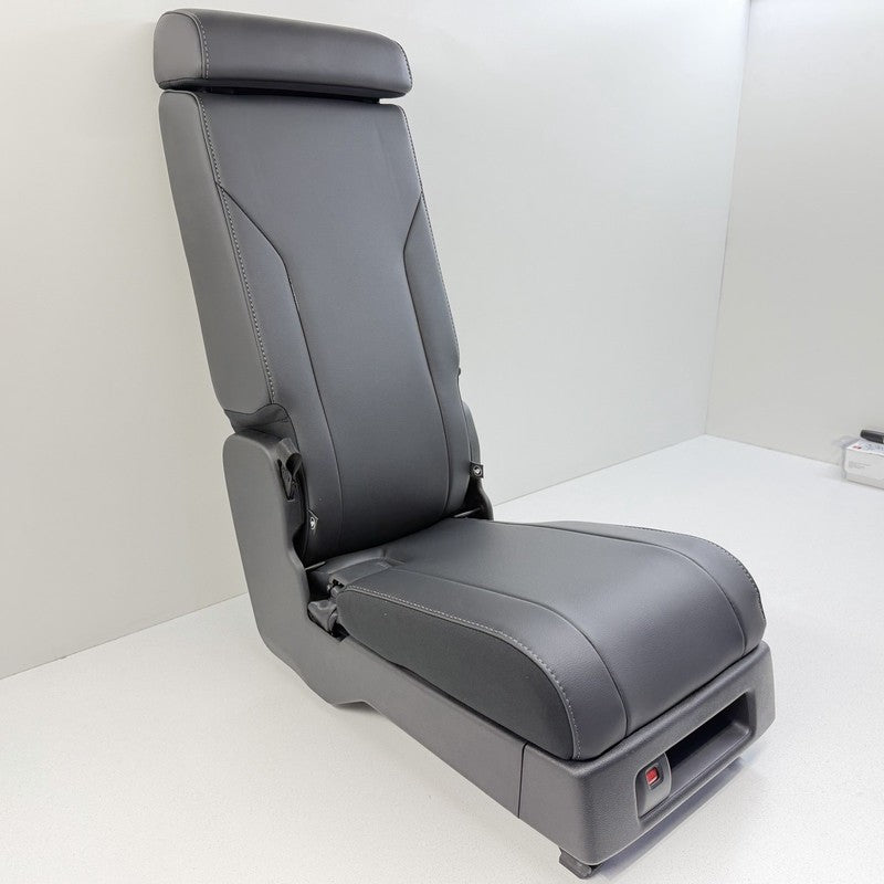 23-25 Honda Pilot Rear 2nd Row Middle Booster Seat Leather Black OEM