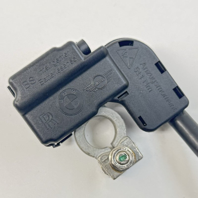 9164350-01 06-10 BMW M6 E63 E64 Battery Negative Cable Terminal End Link Sensor 9164350 OEM