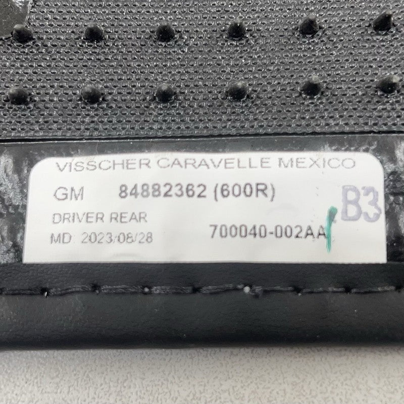 84882362 22-25 CADILLAC CT5 V BLACKWING FRONT AND REAR CARPET FLOOR MAT SET 84882362 OEM