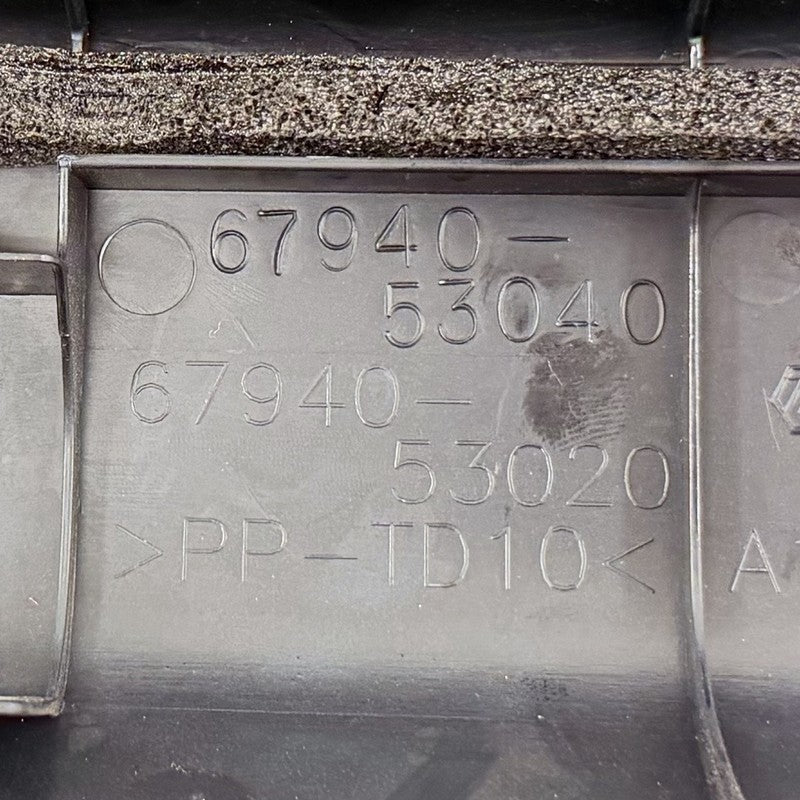 67920-53030 / 67920 53030 / 6792053030 08-14 Lexus IS F Front & Rear Door Step Sill Scuff Plate Trim Panel Set OEM