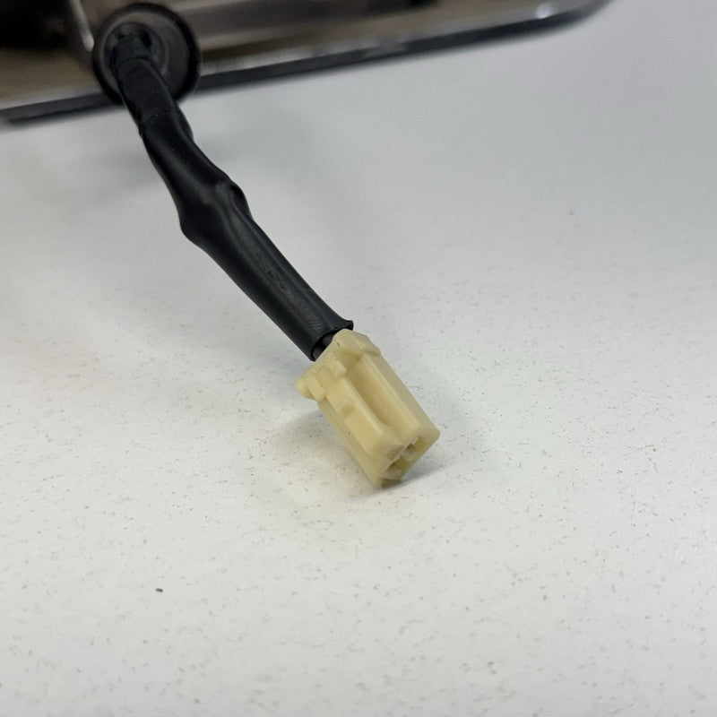 76801-48330/ 76801 48330 / 7680148330 08-13 Toyota Highlander Rear Trunk License Plate Light Trim Moulding Chrome OEM