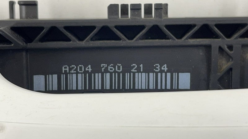 2047602134 / A2047602134 / A 204 760 21 34 08-14 MERCEDES BENZ W204 C CLASS DRIVER LEFT REAR EXTERIOR DOOR HANDLE OEM