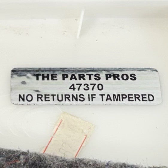 08-14 Lexus IS F Left Rear Door Panel Cover Trim Black With Blue Stitching OEM