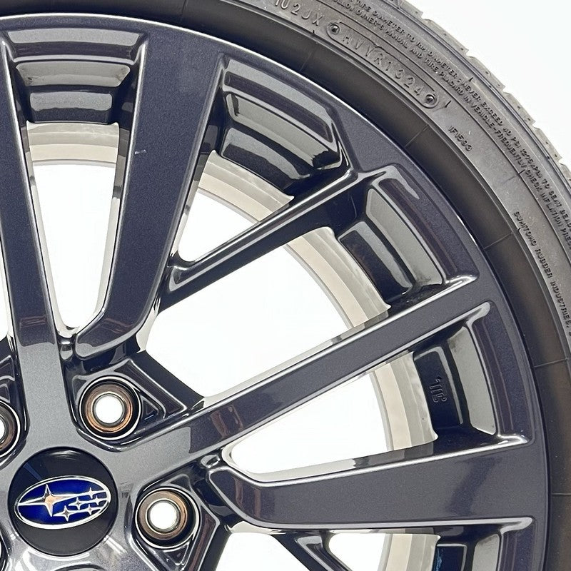 28111VC040 22-25 Subaru WRX Wheel Rim With Tire 18x8.5 +55 Offset 28111VC040 Factory OEM