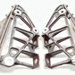 6G33-5341-AC / 6G33 5341 AC / 6G335341AC 07-17 ASTON MARTIN VANTAGE FRONT HOOD HINGE MOUNT SUPPORT BRACKET PAIR OEM