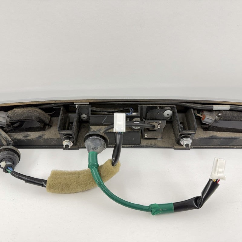 84810-4HB0A / 84810 4HB0A / 848104HB0A 14-17 Infiniti Q50 Chrome License Plate Light Trunk Trim Moulding W/ Camera OEM