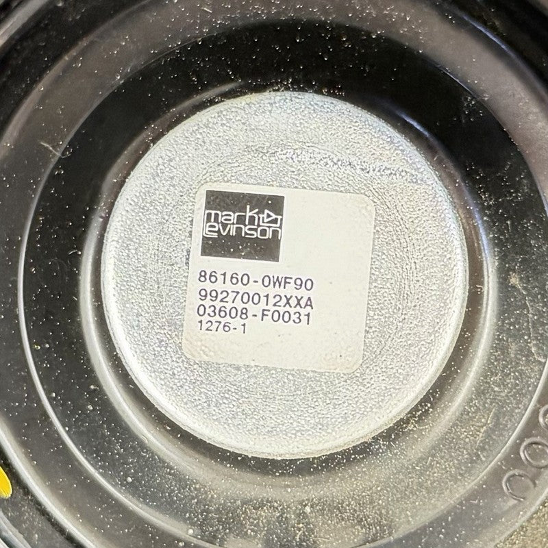 86160-0WF90 / 86160 0WF90 / 861600WF90 06-10 Lexus IS250 IS350 IS F Left And Right Rear Door Speaker Mark Levinson OEM