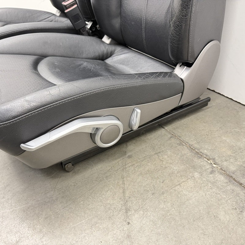 05-08 Porsche 911 997 Boxster Cayman 987 Front Seat Pair Black Leather OEM