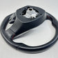  18-21 SUBARU WRX DRIVER STEERING WHEEL LEATHER BLACK OEM