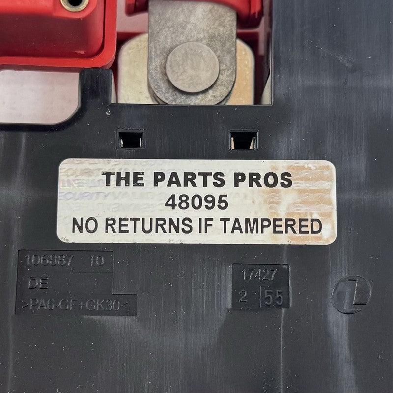 V49240490 BMW F01 F06 F10 F12 F13 Battery Power Distribution Junction Fuse Box W Cable OEM