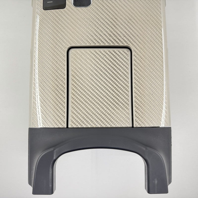 55620-53010 / 55620 53010 / 5562053010 08-14 Lexus IS F Interior White Carbon Fiber Bezel Panel Cover Trim Set OEM