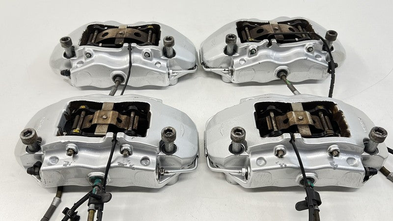 22.8274.03 / 22 8274 03 / 22827403 07-17 ASTON MARTIN V8 VANTAGE FRONT & REAR CALIPER BRAKE BREMBO ROTOR SET OEM