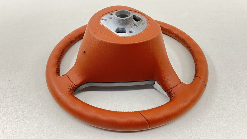 6020578 05-08 PORSCHE BOXSTER CAYMAN 987 STEERING WHEEL WITH WHEEL AIRBAG TERRACOTTA OEM