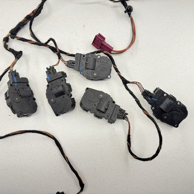 08-14 Mercedes W204 C250 HVAC Box AC Flap Motor Air Mix Actuator Set O