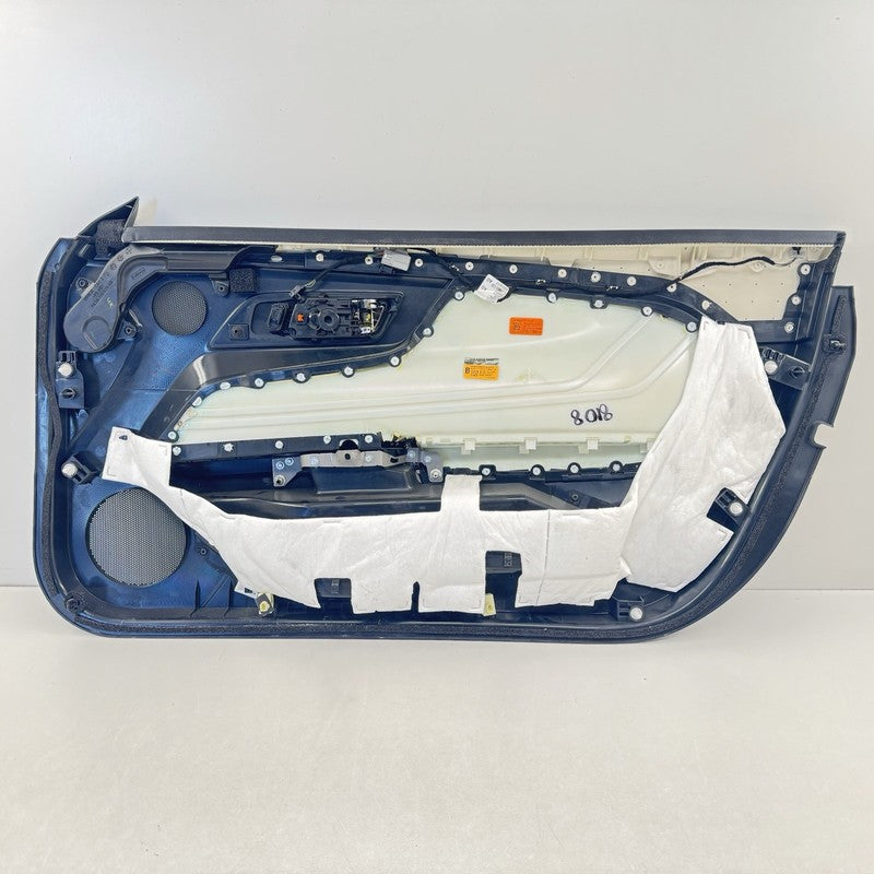 090494017 24-25 FORD MUSTANG GT DRIVER LEFT DOOR PANEL INTERIOR COVER TRIM LEATHER OEM