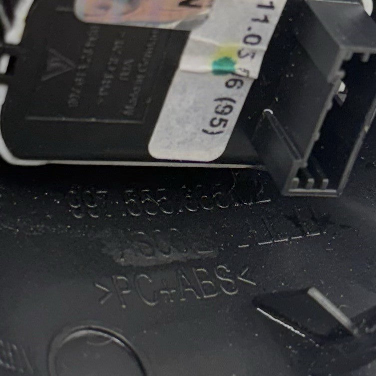 997 613 241 00 / 99761324100 05-12 Porsche 911 997 Boxster Cayman 987 Door Mirror Switch W/ Surround Trim OEM