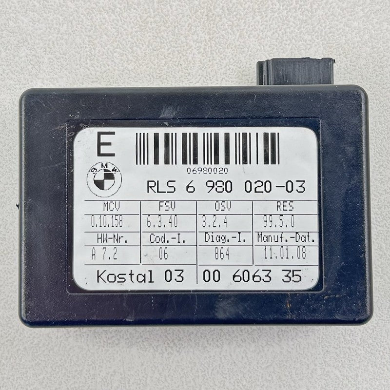 6 980 020 / 6980020 06-10 BMW M6 E63 E64 Front Windshield Rain Sensor Light Sensor 6980020 OEM