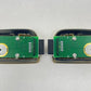 7PP 959 551 / 7PP959551 10-16 PORSCHE PANAMERA OVERHEAD CONSOLE READING DOME W/ REAR LIGHT LAMP PAIR OEM