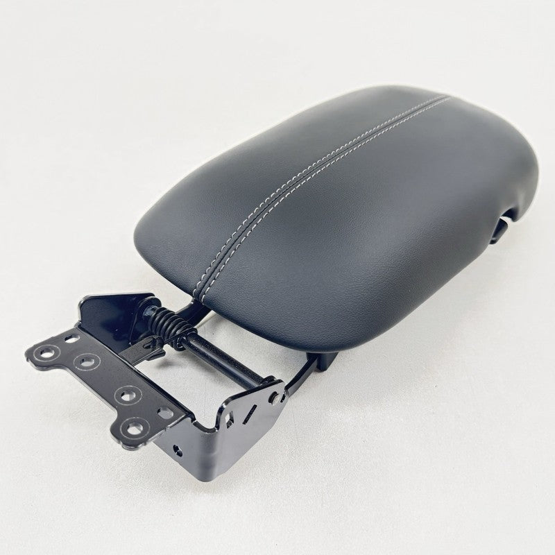 24-25 Ford Mustang Center Console Armrest Arm Rest Cover Lid White Stitching OEM