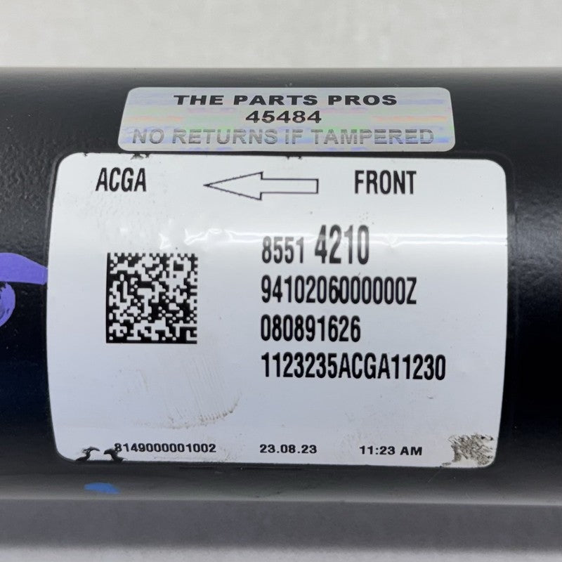 8551 4210 / 85514210 22-25 CADILLAC CT5 V BLACKWING DRIVESHAFT DRIVE SHAFT PROPELLER LINE CARRIER OEM