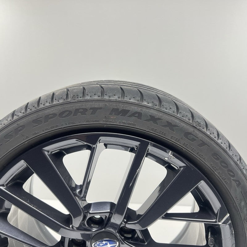 28111VC040 22-25 Subaru WRX Wheel Rim With Tire 18x8.5 +55 Offset 28111VC040 Factory OEM