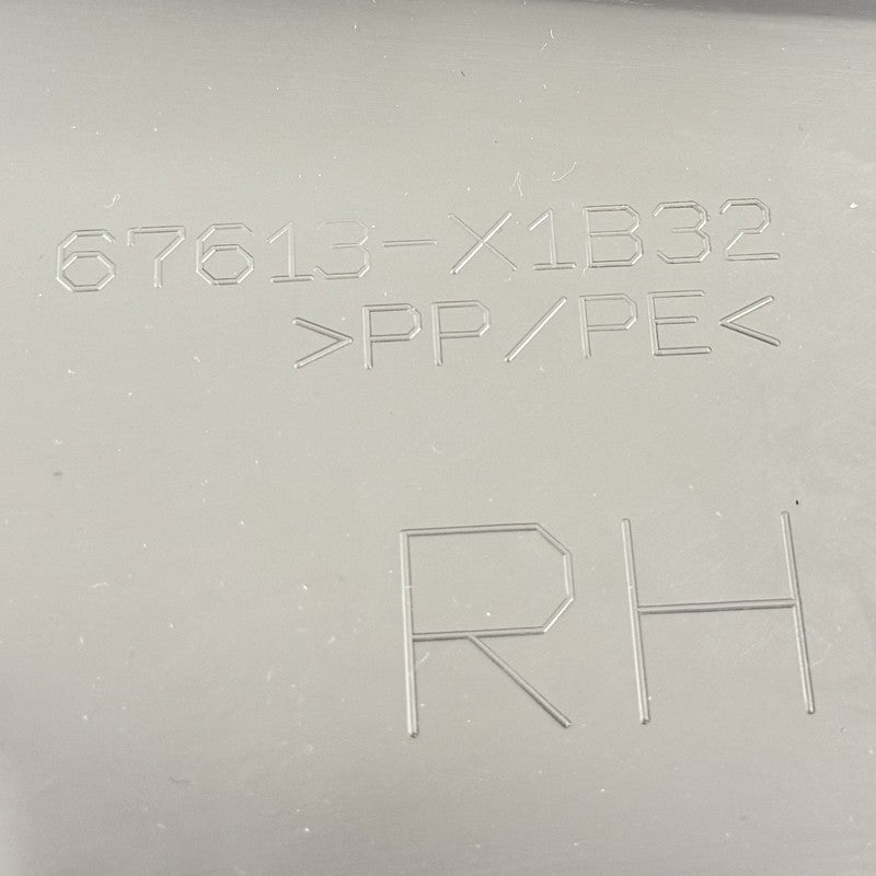 67787-X1B18 / 67787 X1B18 / 67787X1B18 23-25 TOYOTA PRIUS PASSENGER RIGHT REAR INTERIOR DOOR PANEL COVER TRIM OEM