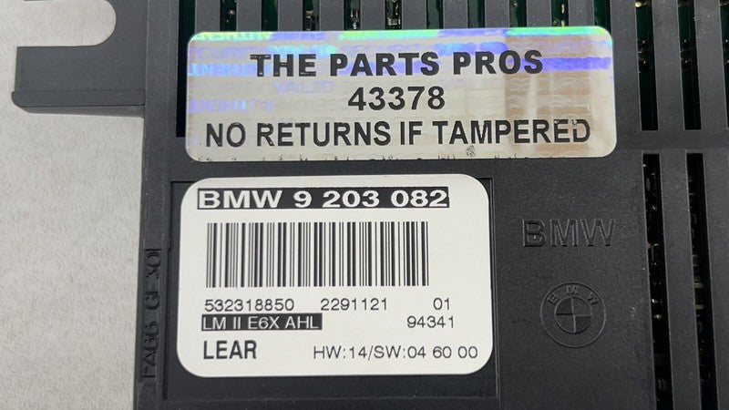 9 203 082 / 9203082 06-10 BMW M6 E63 E64 HEADLIGHT HEAD LIGHT LAMP CONTROL MODULE 9203082 OEM