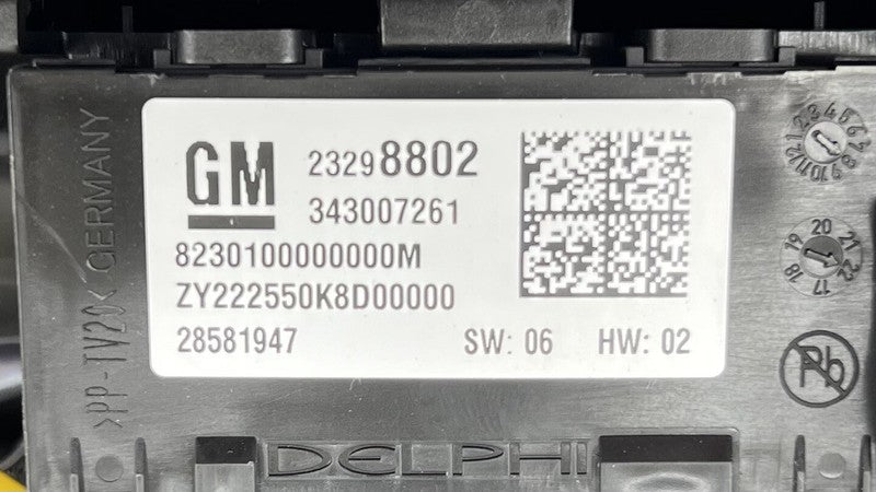 23298802 22-24 CADILLAC CT5 FRONT OVERHEAD CONSOLE LIGHT LAMP CONTROL PANEL DOME OEM