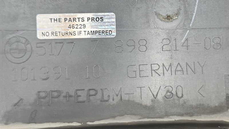 5177 7 898 214 / 51777898214 06-10 BMW M6 E63 E64 PASSENGER RIGHT SIDE SKIRT ROCKER PANEL COVER TRIM OEM