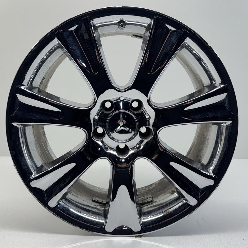 A 219 401 0502 / A2194010502 06-11 Mercedes-Benz CLS Class W219 Front Wheel Rim 18x8.5 Chrome Factory OEM